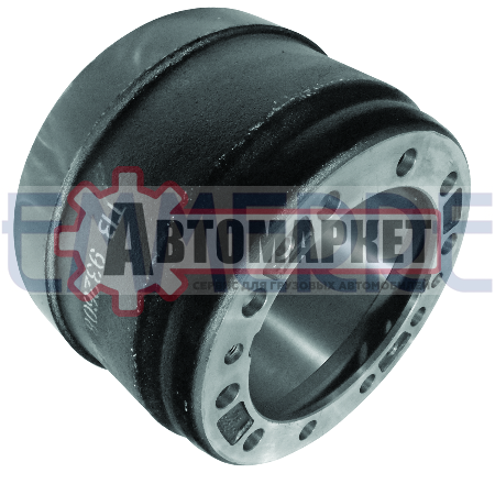Барабан тормозной 410x200/218 H=294 d=282/335 n10x28/n2xM12/n2x26.5 \Volvo FL/F