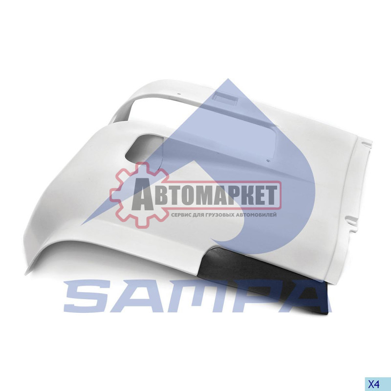 Облицовка фары левая DAF 95 XF 1.serie
