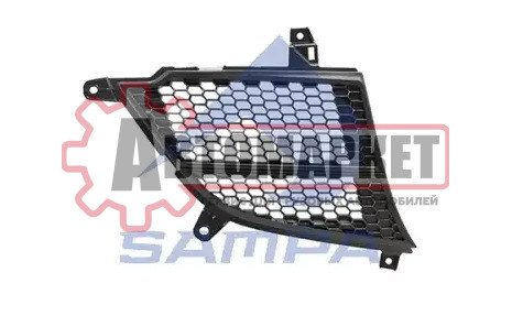 Накладка решетки радиатора прав.Scania