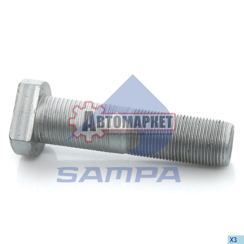 Болт колесный BPW \ M22x1.5x99/89/45