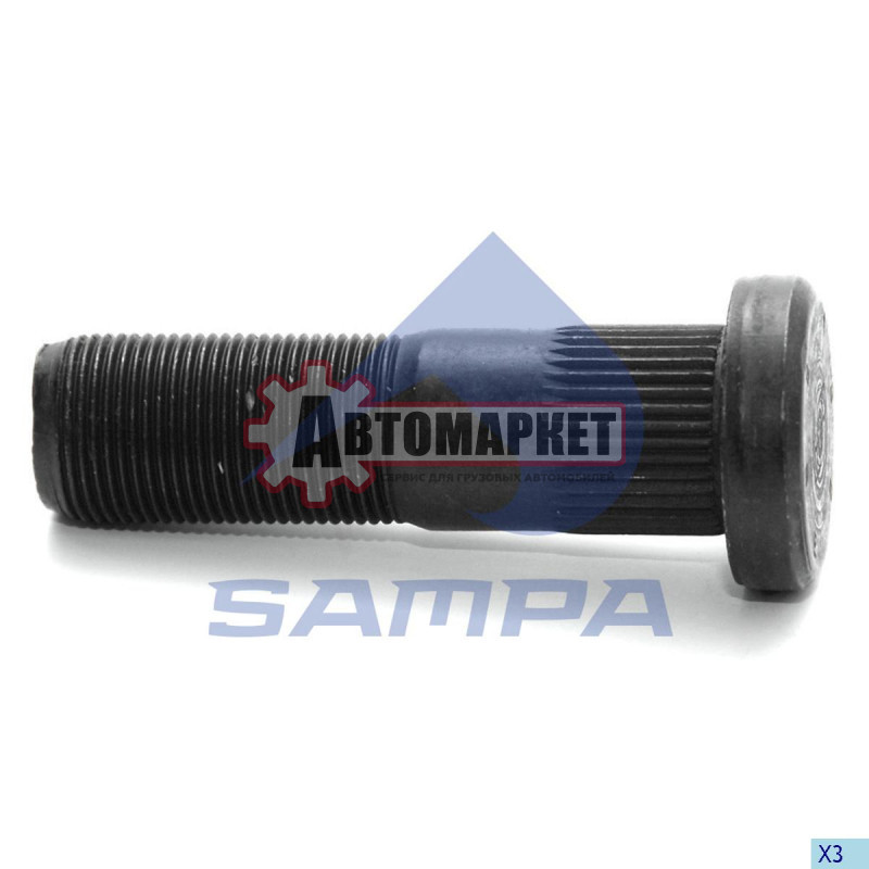 Болт колесный M22*1,5*80/89 ROR LC/LM/TE/TM