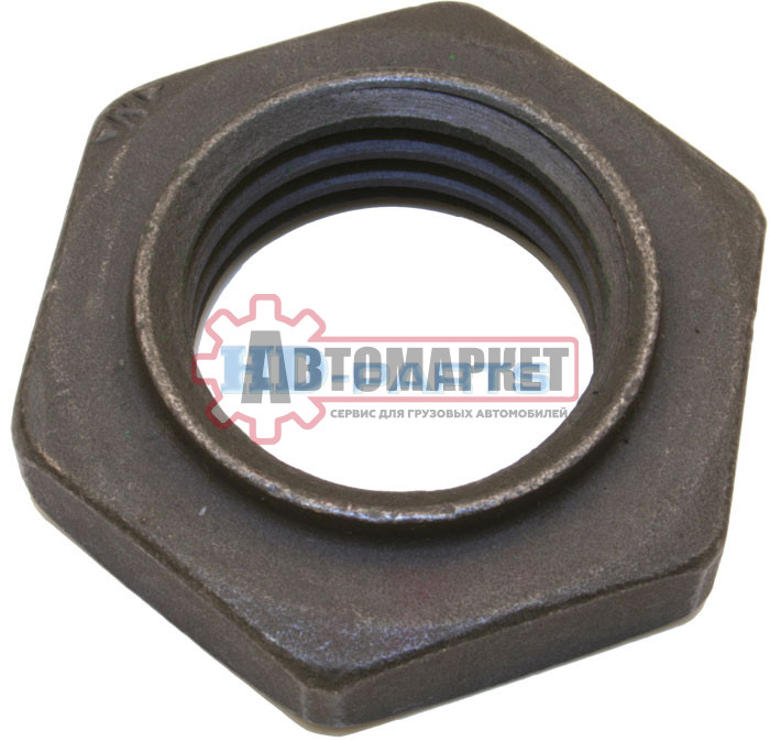 Гайка маятникового рычага рулевого управления (сошки) M30x3,5 SW 46 Scania