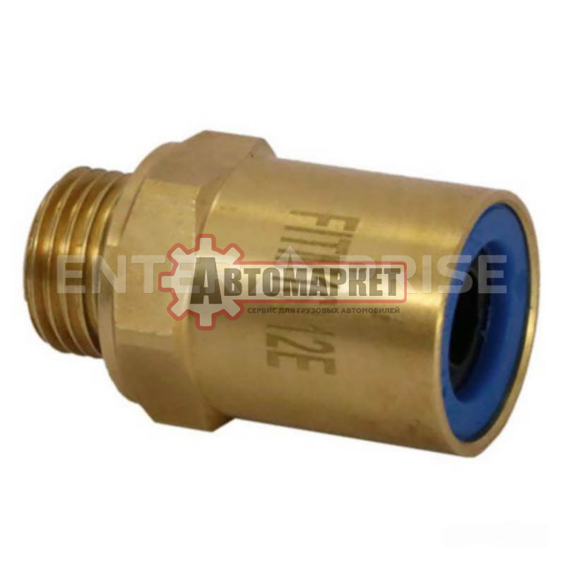 Фитинг прямой [ D12x1.5-M16 ]