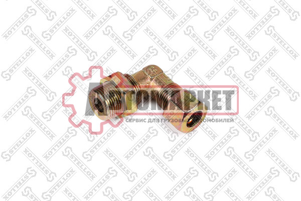 Переходник угловой металл (гайка) трубка d 12mm - M22*1,5