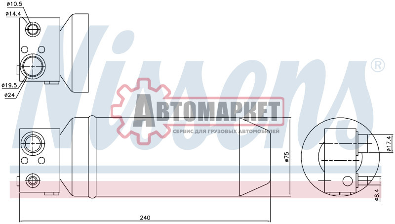 Осушитель кондиционера 4 Series CP, CR, CT; P/G/R/T Series CP, CR, CT