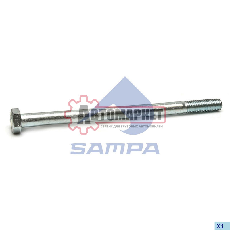 Болт крепления подушки M12*190 SCHMITZ.
