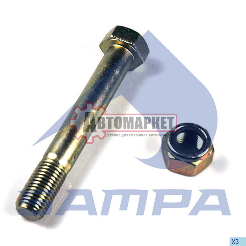 Болт полурессоры M30x200 \BPW