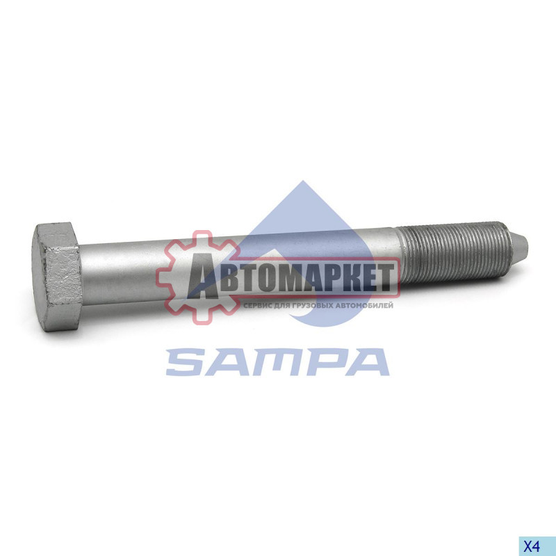 Болт полурессоры M30*2*242 RVI