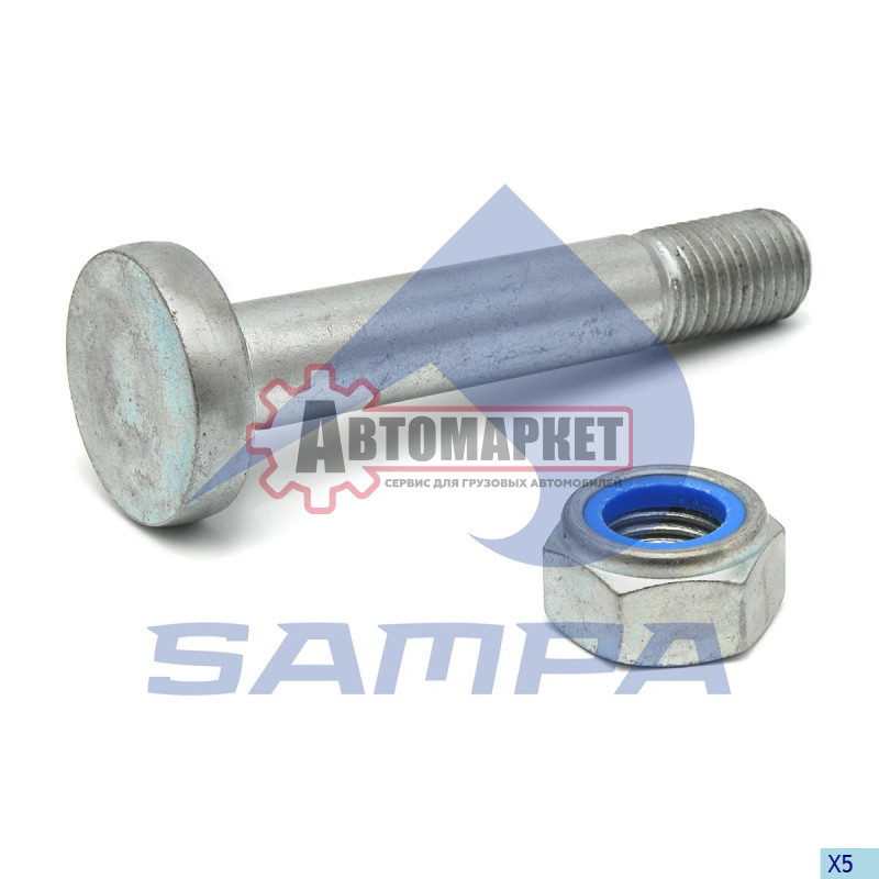 Болт полурессоры М30*170-8,8 c гайкой BPW