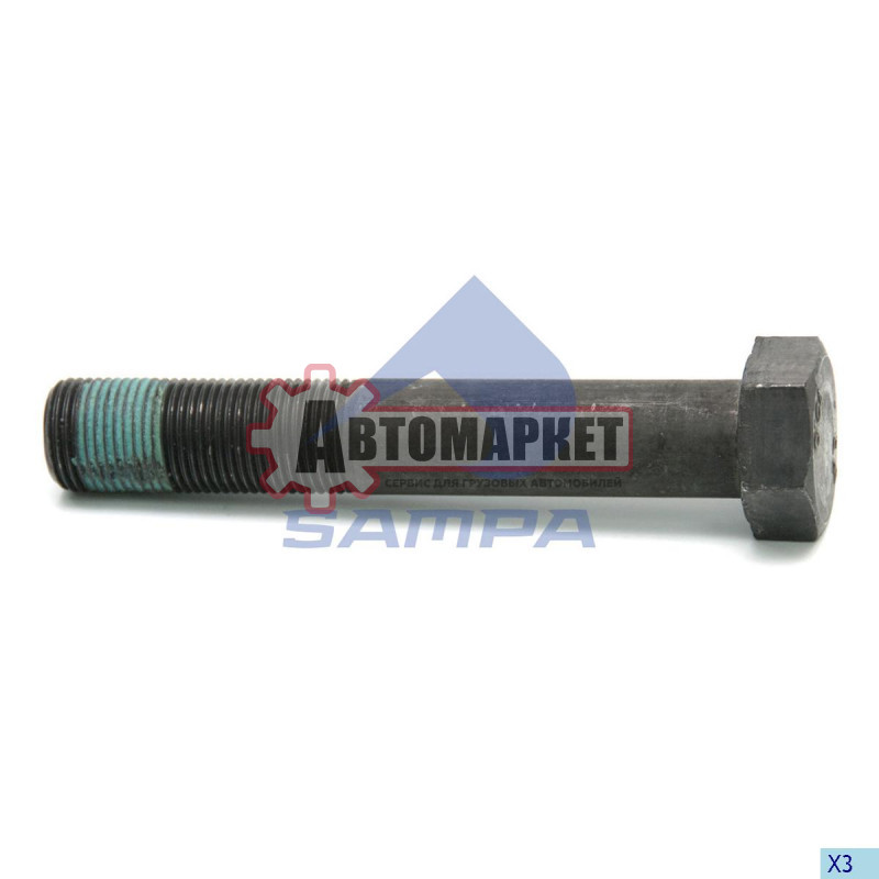 Болт рессоры [M24x2] MAN FRONT (ECT) MAN REAR (F2000) MAN REAR (FE2000) MAN (-)