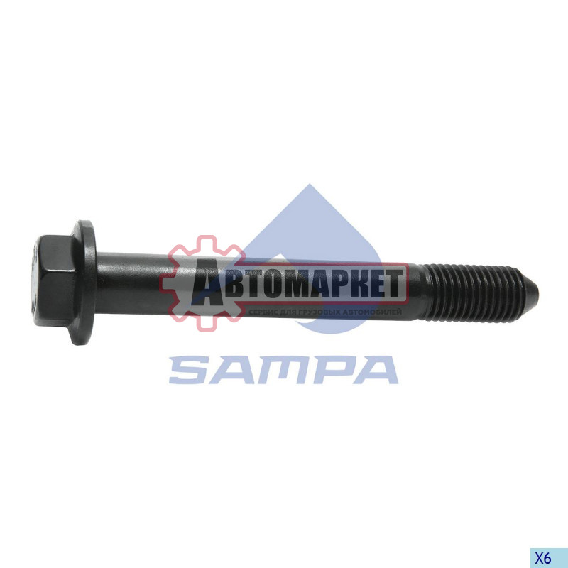 Болт рессоры M20*2,5*155 10.9 P Volvo FH/FM