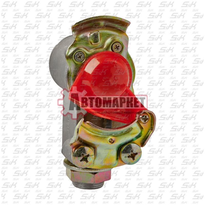 Соединительная головка (красн.)c фильтром, M16x1.5 наружн.\Omn MB, RVI, BPW