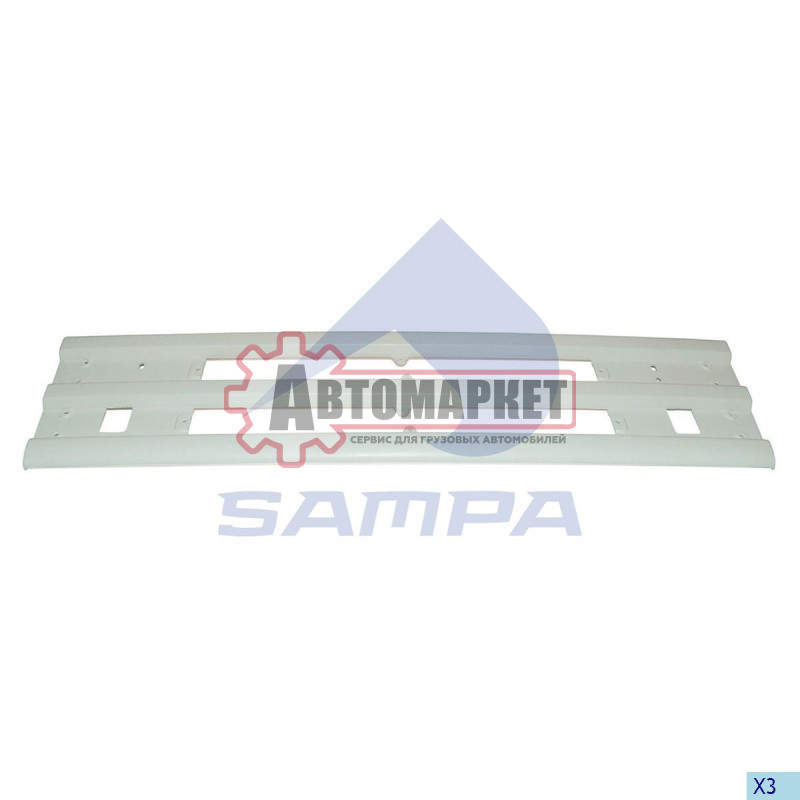 Панель передняя верхняя решетка\ Scania 94