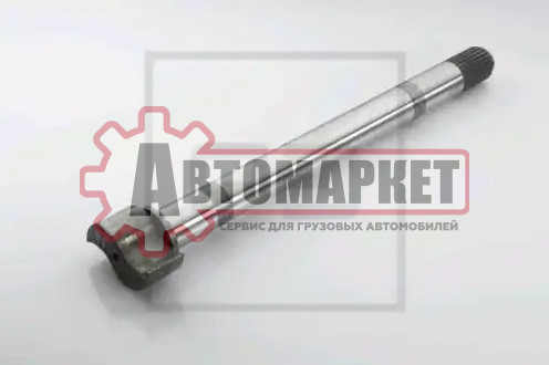 Вал тормозной левый (Z); (L=544 [496] мм; ?42 мм; шлицы-26); MAN F/E 2000; MB Ac