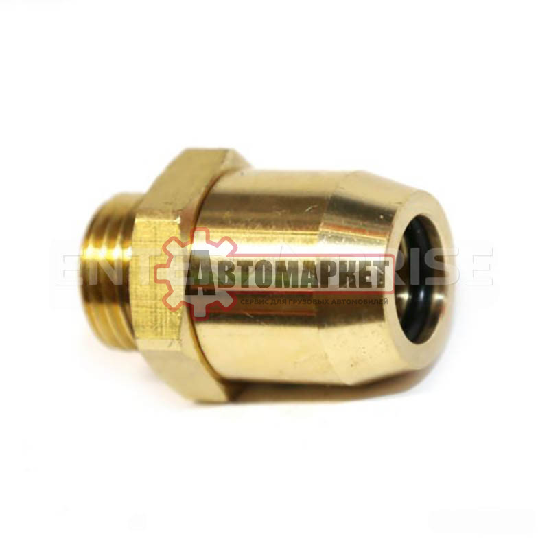 Штуцер I-образн латунь разборный M16T12