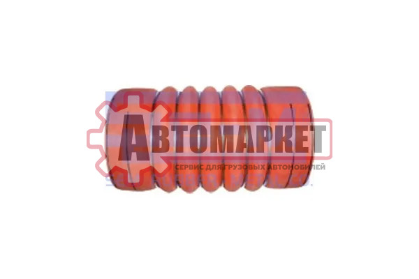 Патрубок интеркулера (рм) красн. D=115mm L=210mm 6колец \Omn MB