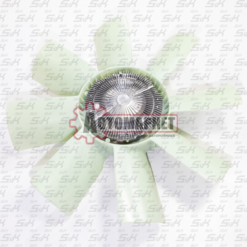 Вискомуфта Scania d=750 6 pin