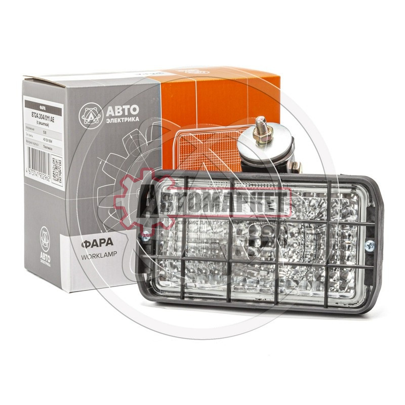 Фара прямоуг, с решёткой МТЗ1523 H3 55W 12V