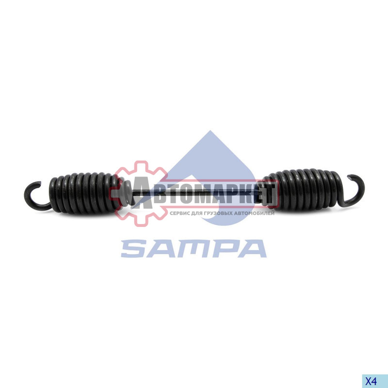 Возвратная пружина 268x34x5.0 \BPW SN4218-4222