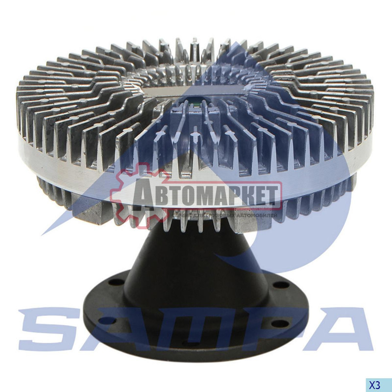 Вентилятор с вискомуфтой Scania 4