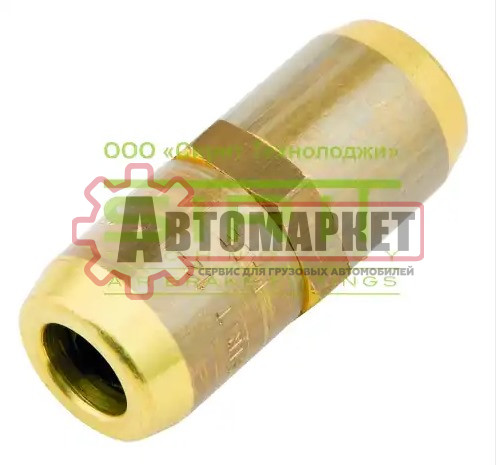 Фитинг соединитель прямой (пластик) D8-D8\ Volvo, Scania, MAN, MB